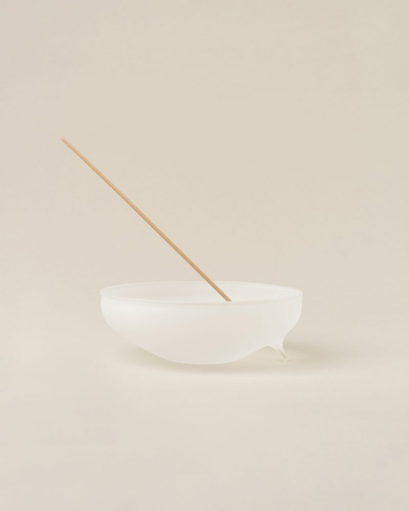 White Incense holder