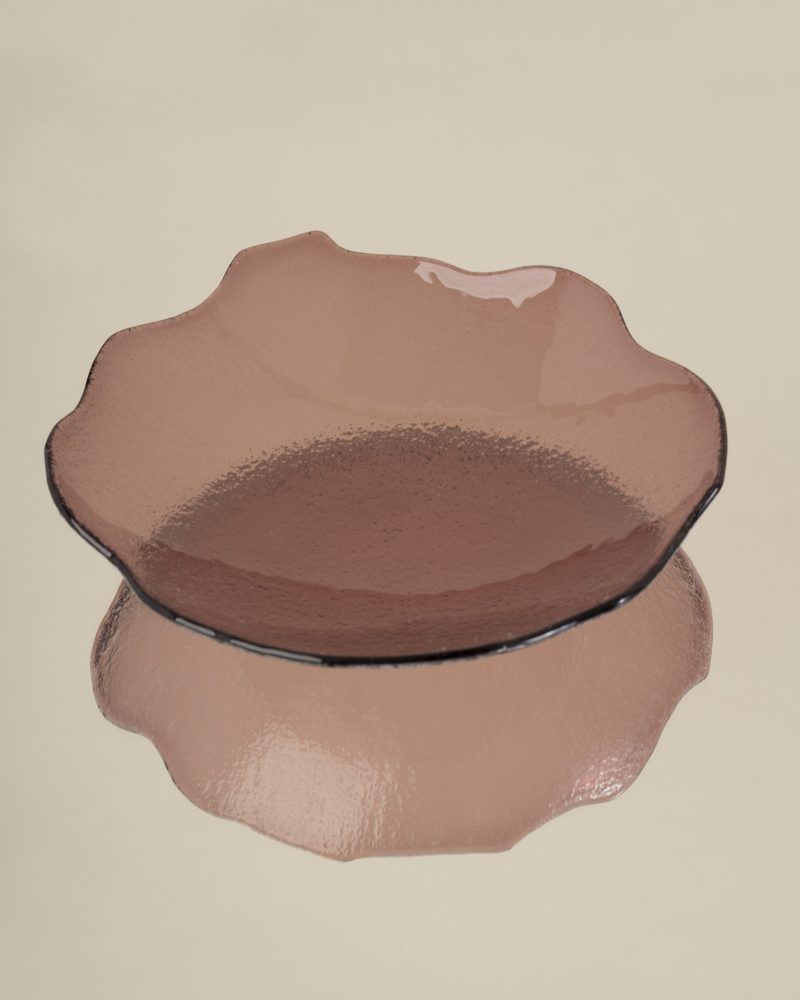 Mauve Irregular plate