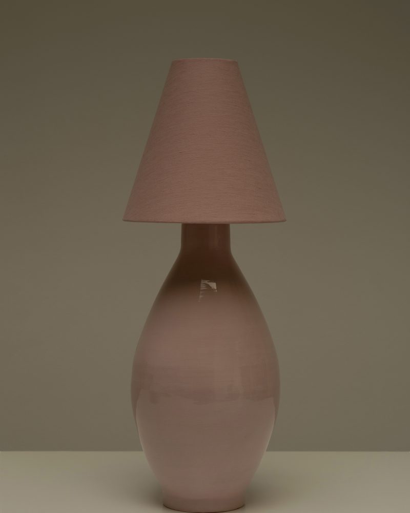 Rose Ceramic Large Lamp